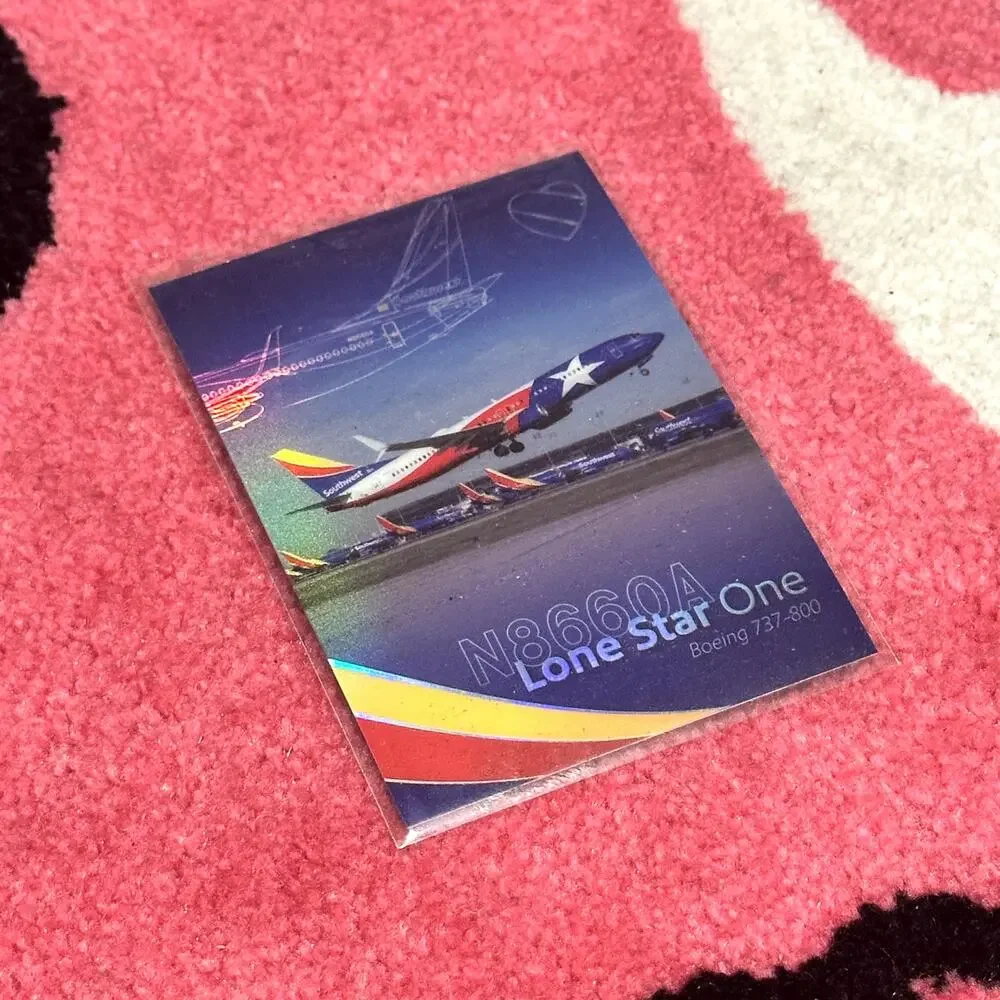 Southwest Trading Card #5 – Lone Star One Boeing 737-800 – As Pictured